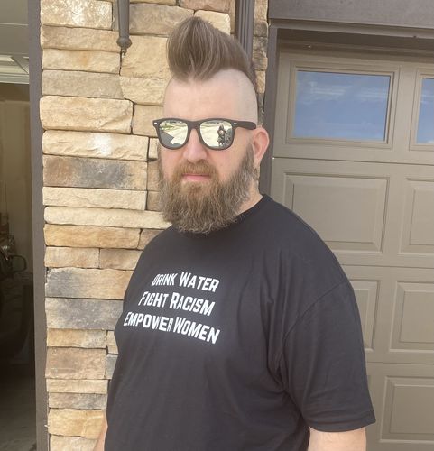 Customer photo review of Empower Women Unisex Premium T-shirt