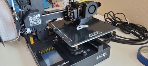 Customer photo review of CRUX 1 Mini 3D printer 180*180*180mm Fast Assembly Direct Drive Portable Desktop 3D Printer