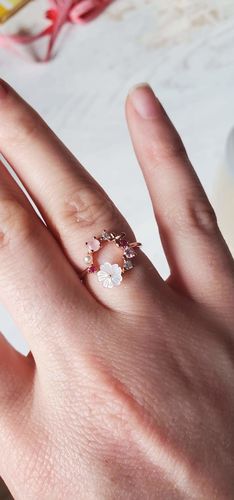 Customer photo review of Bague Lila