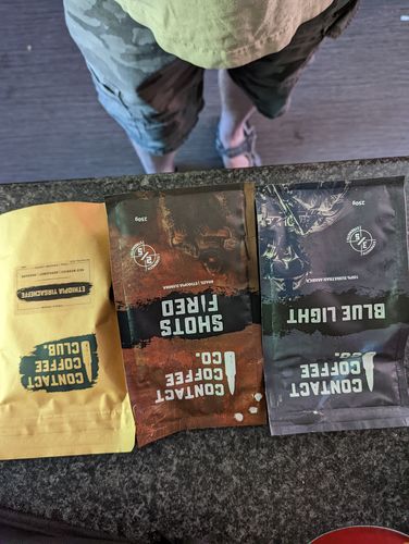 Customer photo review of Contact Coffee Club