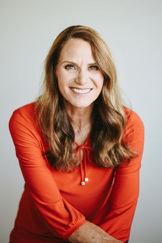 Customer photo review of Joseph Ribkoff Keyhole Tie Neck 3/4 Sleeve Top 211191 NEW