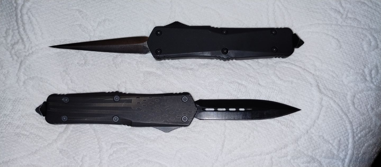 Customer photo review of *PRE ORDER* Black Ghost D/A OTF - Hornet Blade