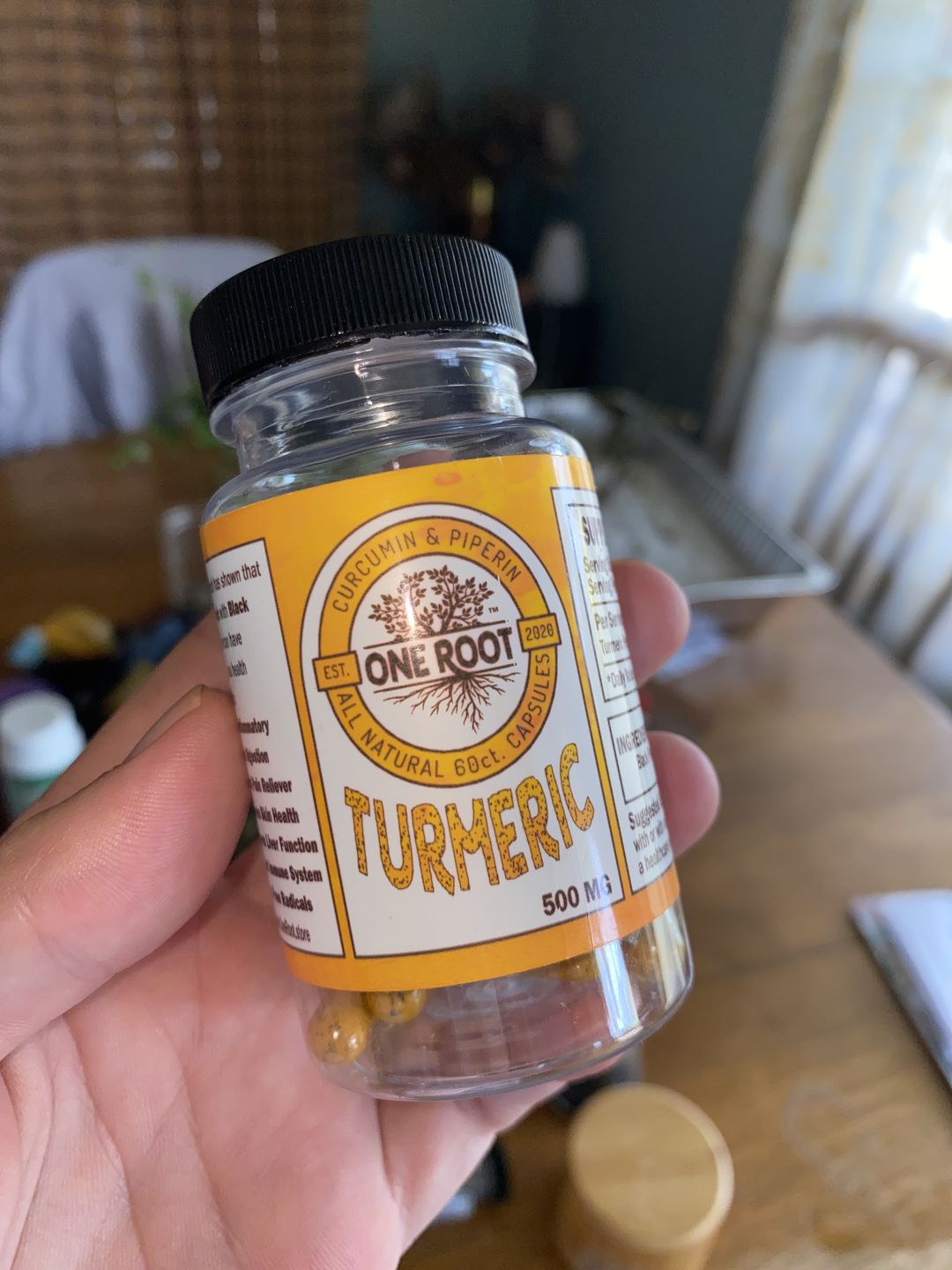 Customer photo review of Turmeric Capsules: 30ct