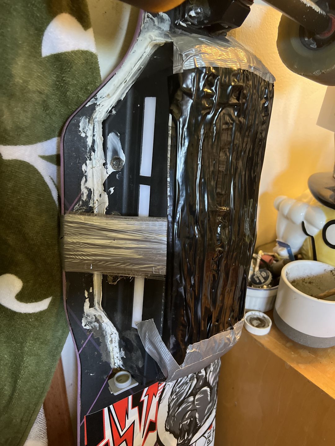 Customer photo review of Charging port & Battery Enclosure for Backfire Boards