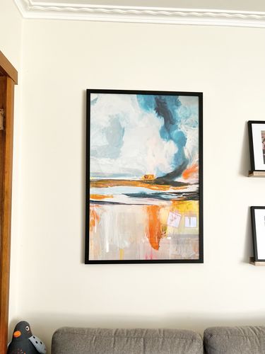 Customer photo review of Peachy Waters on a Clear Day