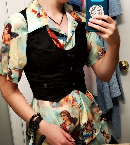 Customer photo review of Wind Angel Dress Shirt