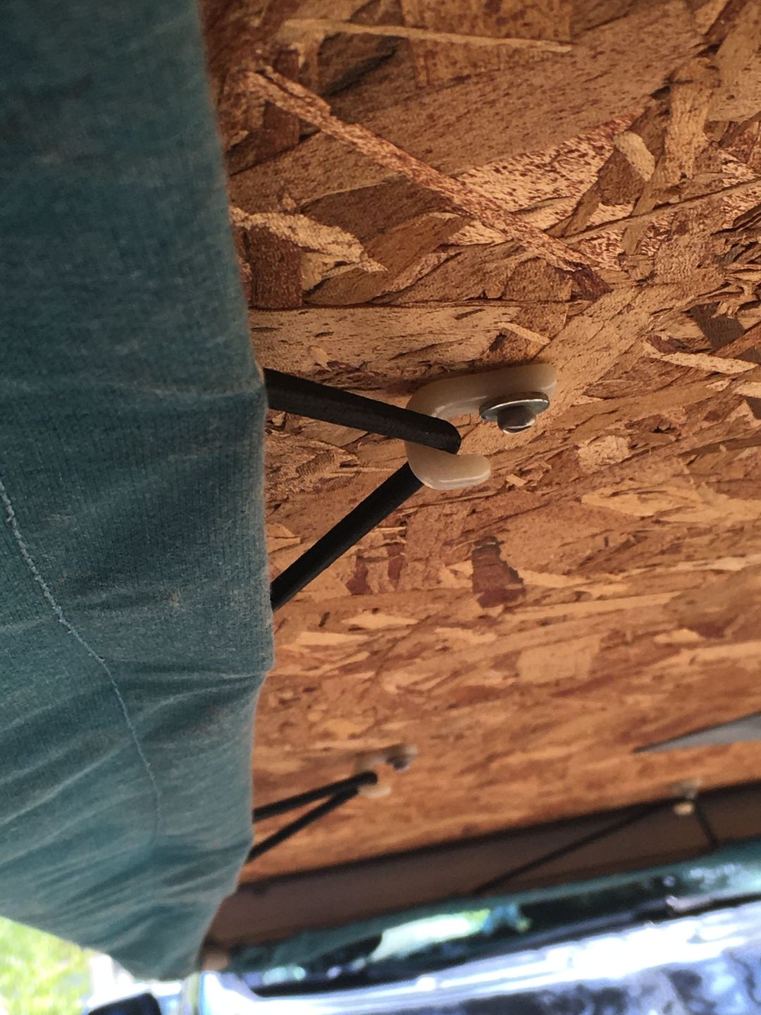 Customer photo review of Coleman & Fleetwood Shock Cord Kit