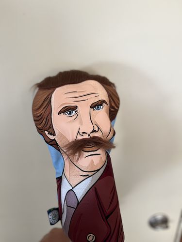 Customer photo review of ANCHORMAN HEADCOVER