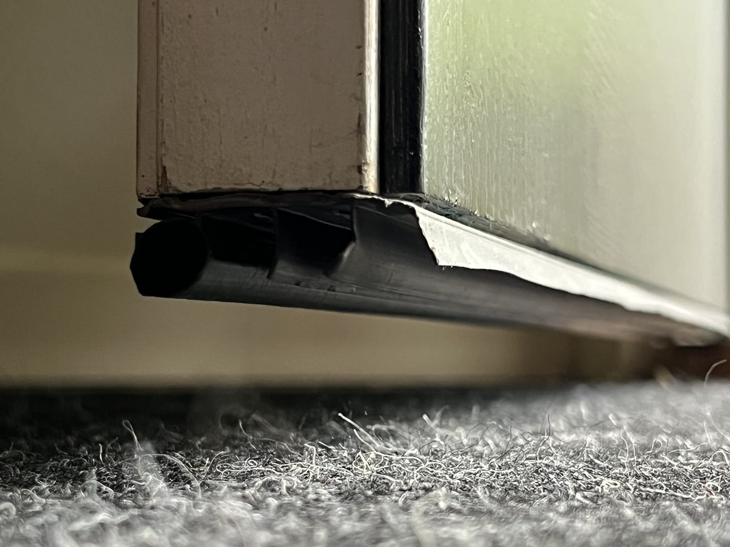 Customer photo review of 36" Therma-Tru Drive-On Door Sweep