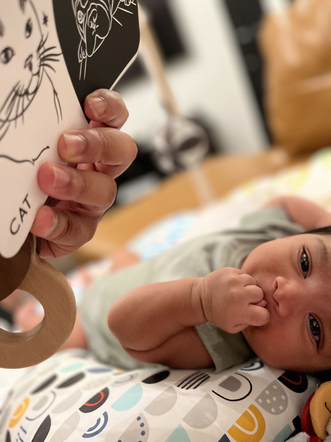 Customer photo review of Curious Baby™ Activity Cards