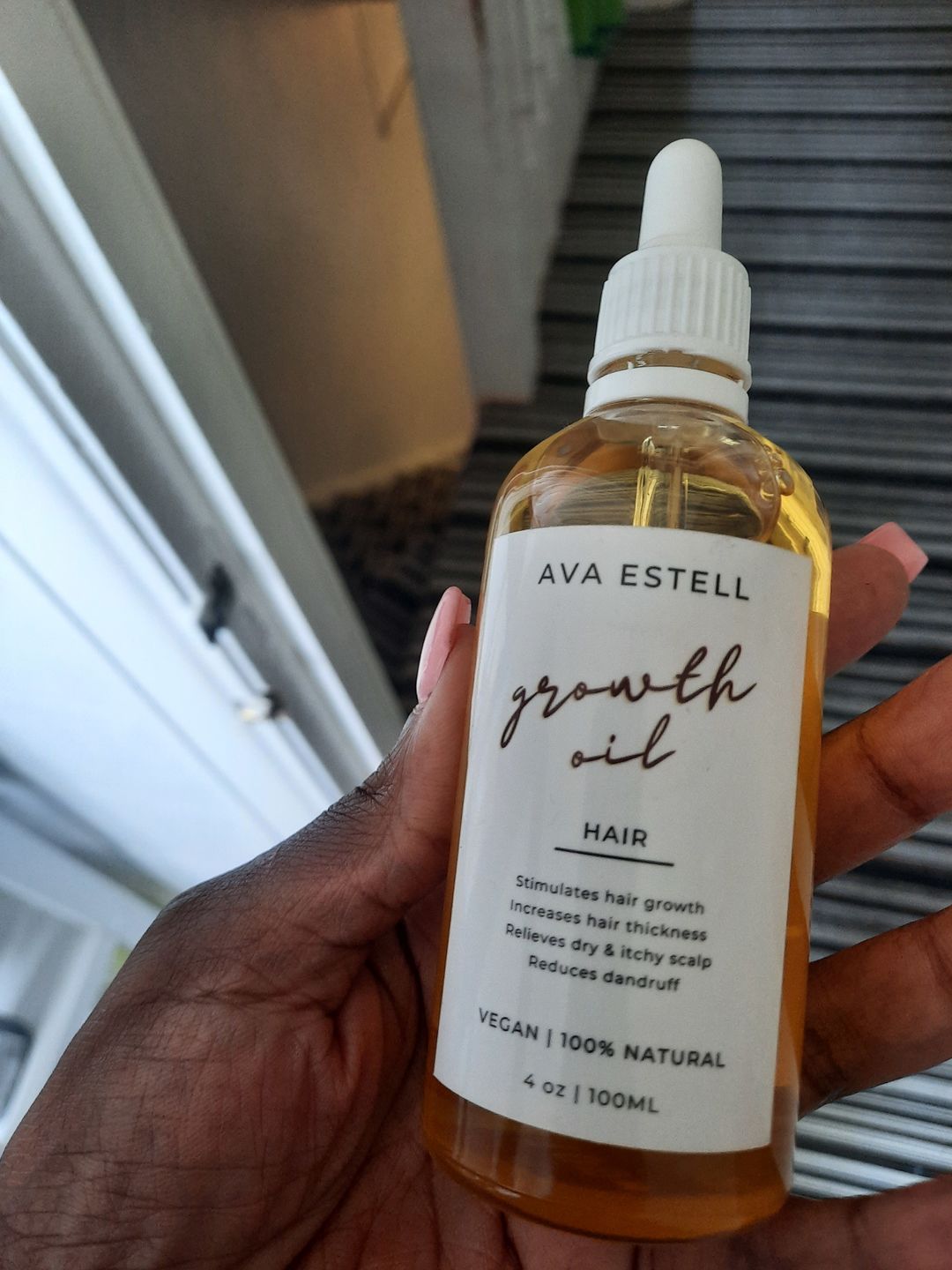 Customer photo review of Hair Growth Oil
