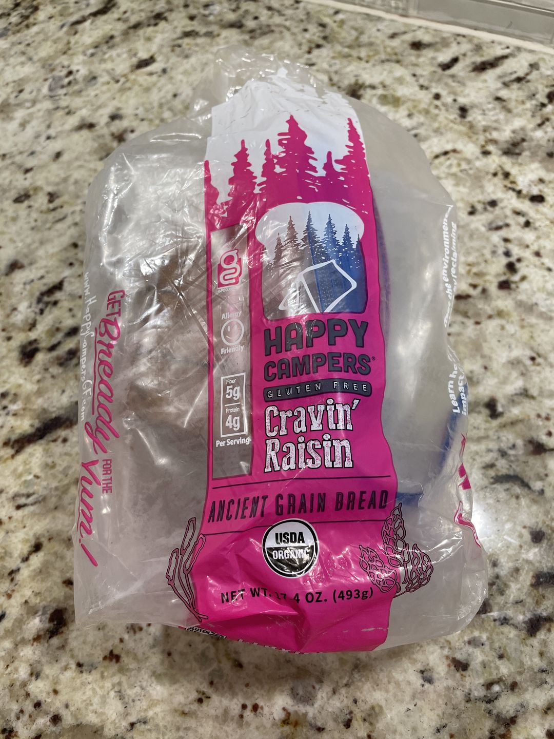 Customer photo review of Cravin’ Raisin Cinnamon Spice