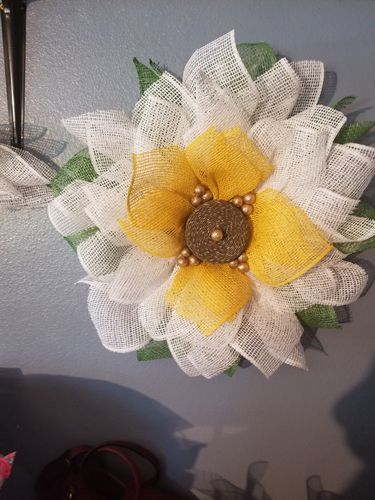 Customer photo review of 12" Flower Board UITC-SF, wreath ring, wreath frame