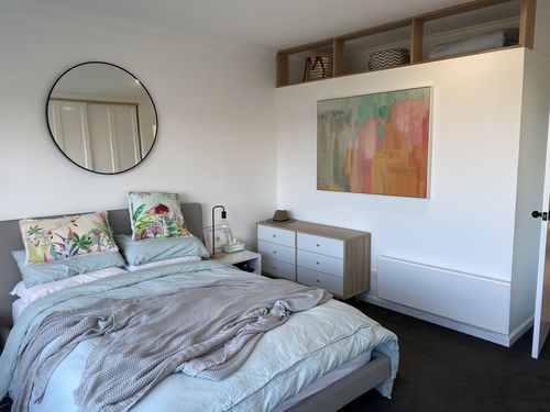 Customer photo review of Faded Glory - Edie Fogarty - Original Abstract Painting Stretched Canvas Wall Art Print