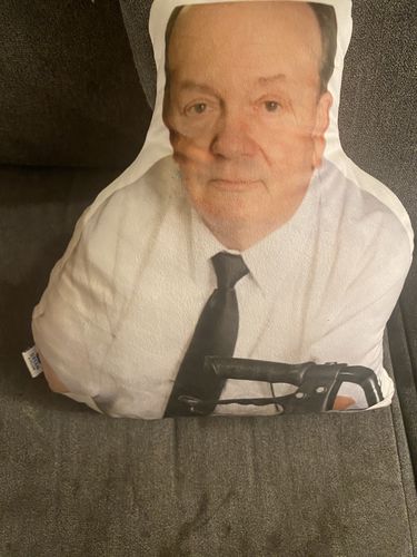 Customer photo review of Create A Custom Anything Pillow