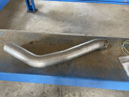 Customer photo review of 1994-2002 Cummins 4" HX40 Downpipe (DALHX40)