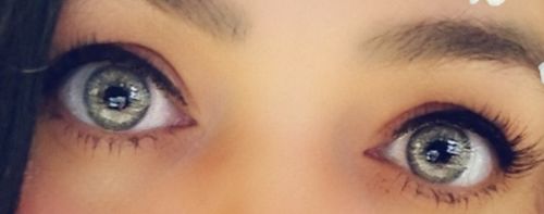 Customer photo review of Citha Gray Contact Lenses(12 months wear)
