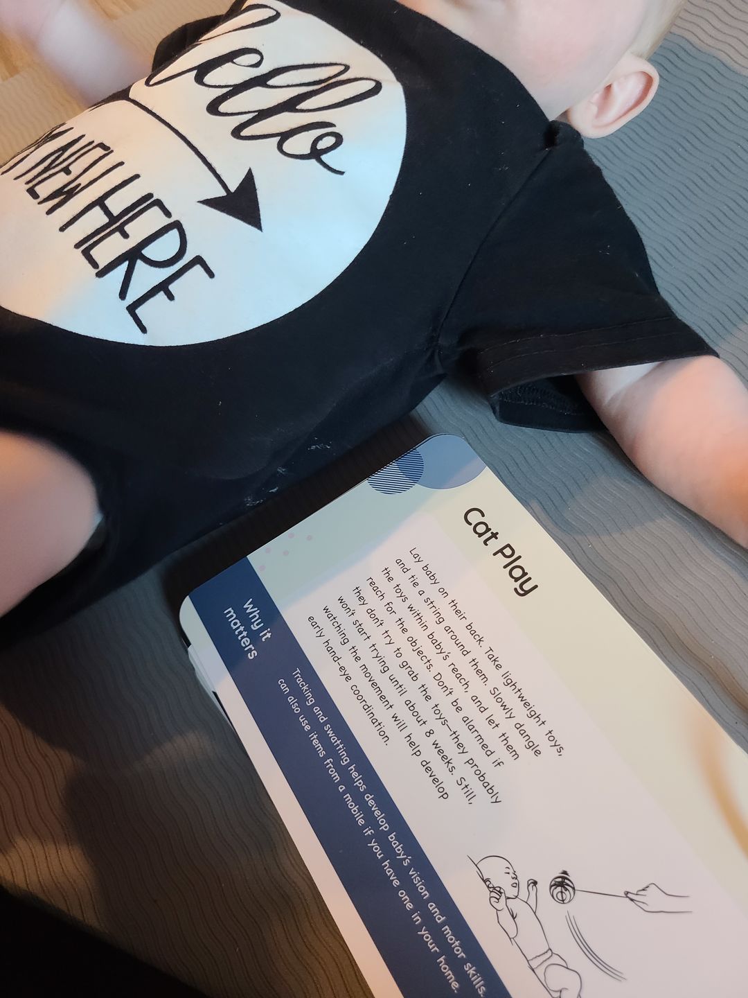 Customer photo review of Curious Baby™ Activity Cards
