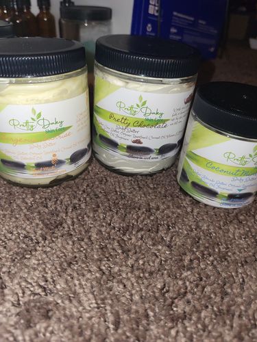 Customer photo review of Premium + Authentic Raw Shea Butter