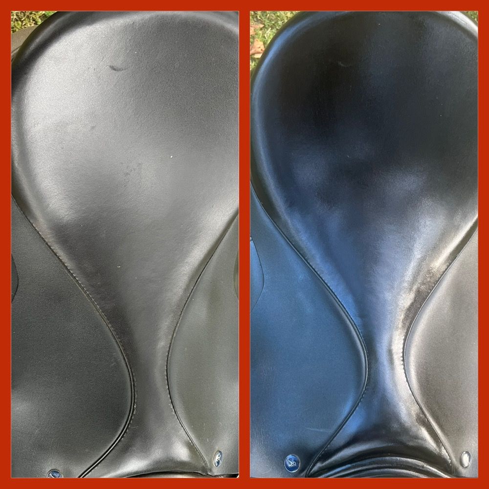 Customer photo review of Clyde's Leather Conditioning Cream