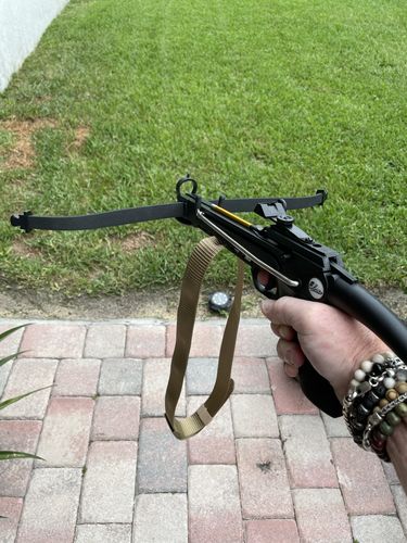 Customer photo review of MINI CROSSBOW (SELF COCKING)