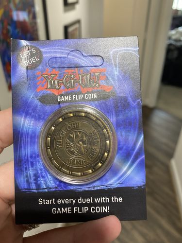 Customer photo review of Yu-Gi-Oh! Game Flip Coin