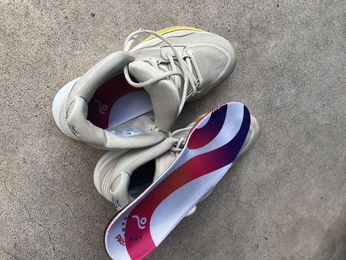 Customer photo review of Game Day Pro Insoles