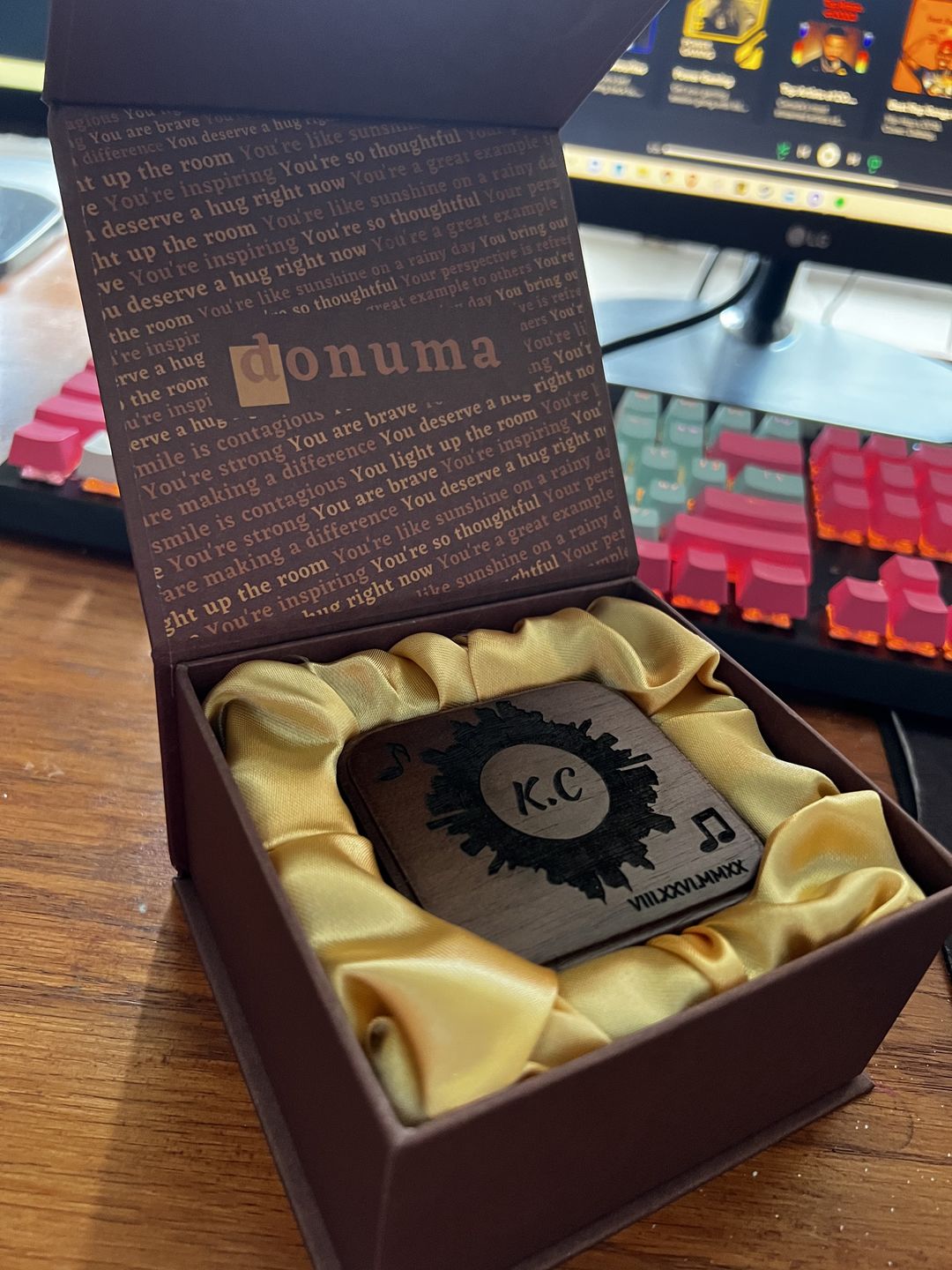 Customer photo review of Mirra - Music Box with Mirror & Stopper