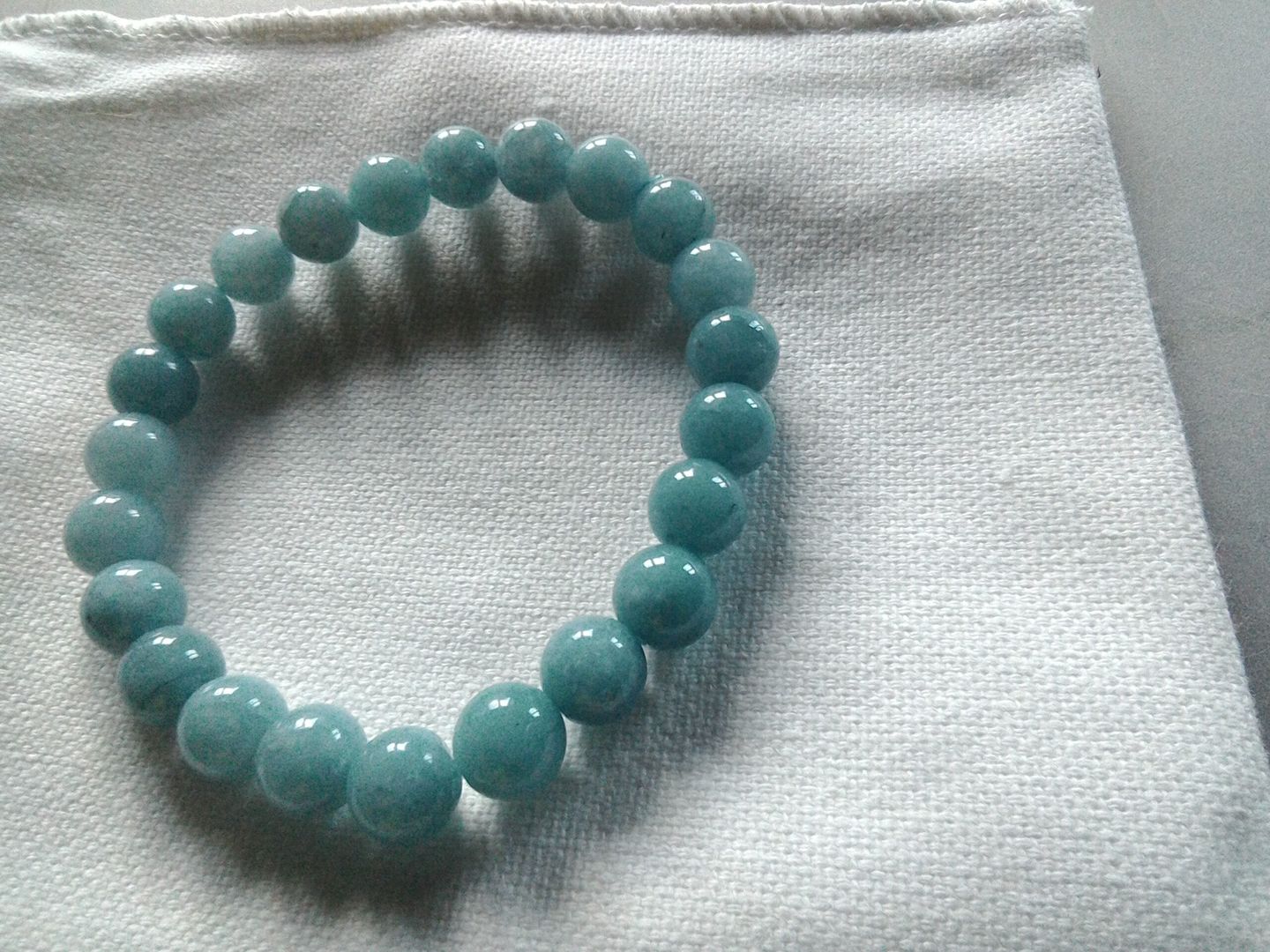Customer photo review of Bracelet 'Atlantis' en Larimar