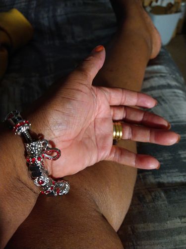 Customer photo review of Birthstone Bracelets