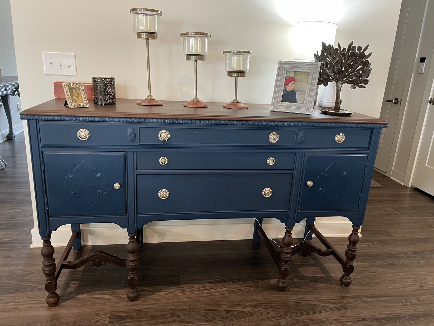 Customer photo review of Lady Singing the Blues - One Step Paint