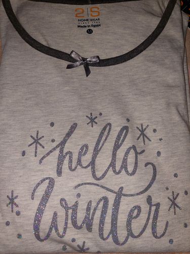 Customer photo review of Hello Winter بيجاما حريمي