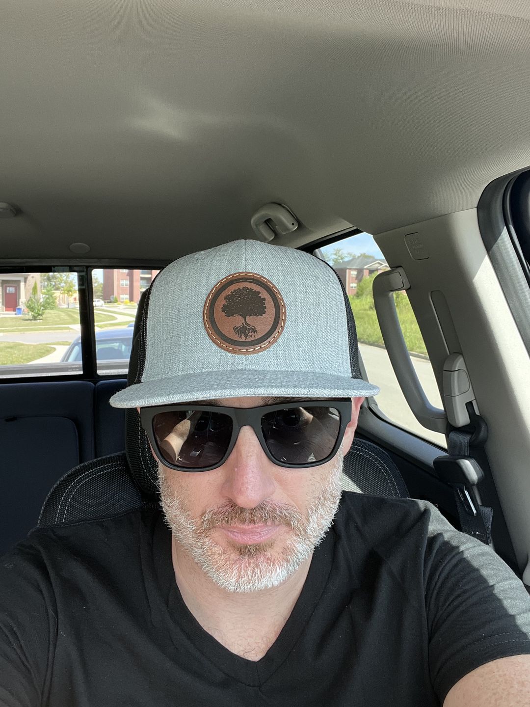 Customer photo review of Richardson 511 Custom Leather Patch Hat