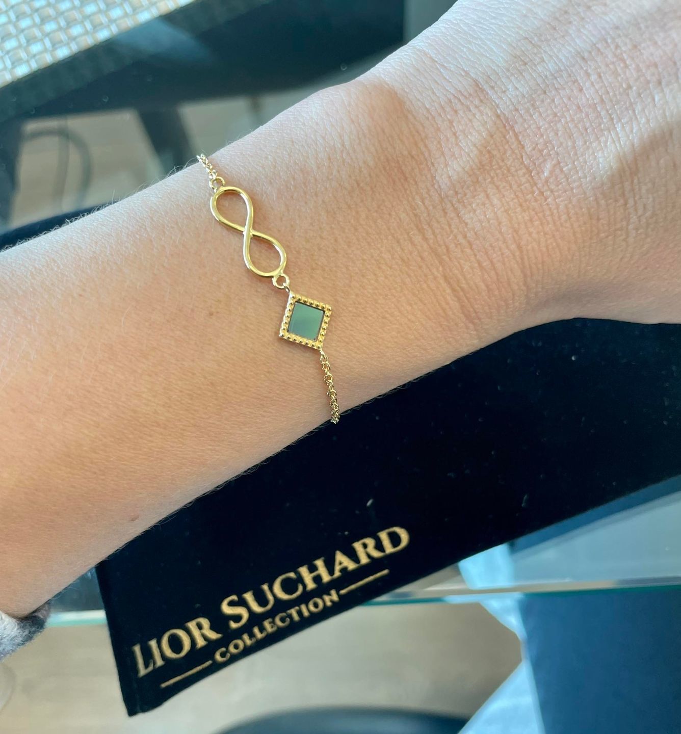 Customer photo review of Infinity Bracelet