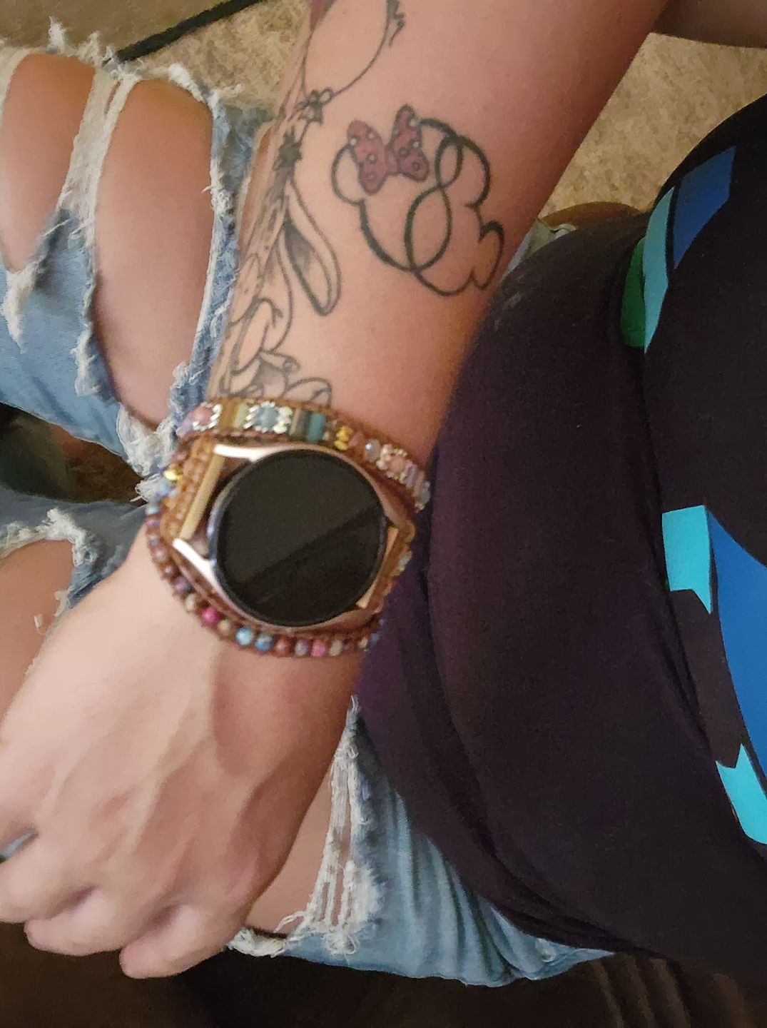 Customer photo review of Imperial Heart Samsung Galaxy Watch Strap