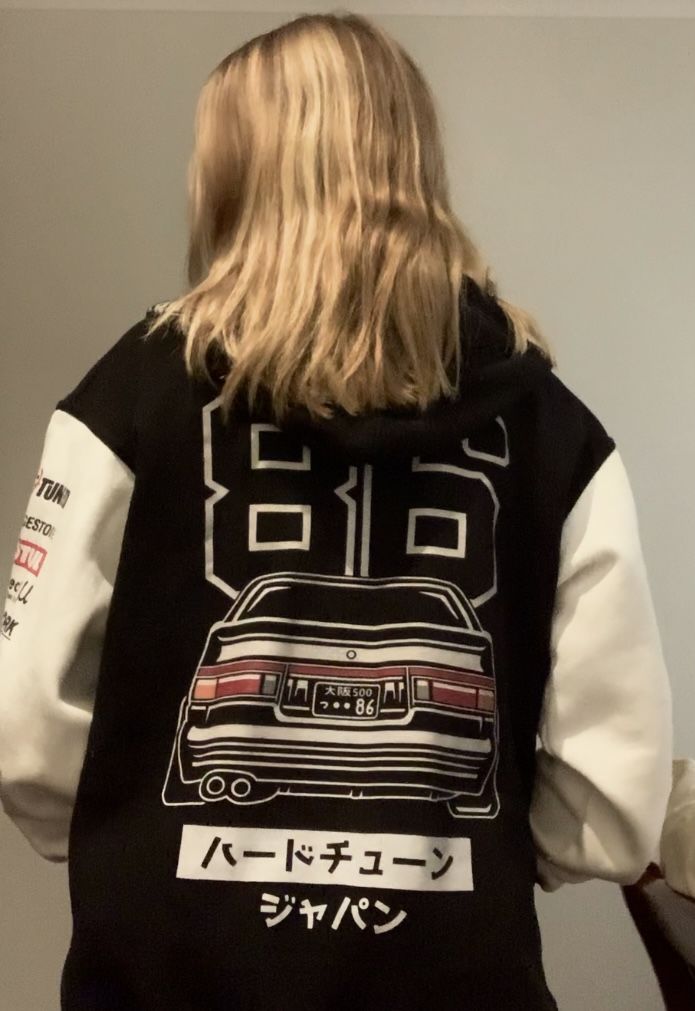 Customer photo review of Toyota AE86 Trueno Womens Hoodie