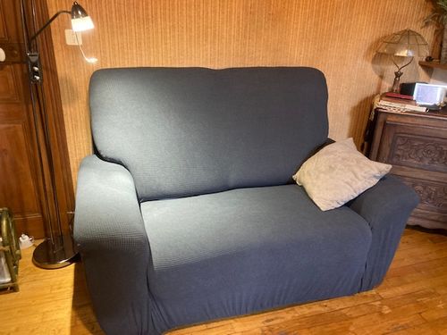 Customer photo review of Gris - Housses 100% Waterproof et Ultra résistantes Extensibles de Fauteuil et Canapé