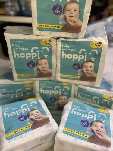 Customer photo review of [Bundle of 3] Baby Wet Wipes (80 Wipes)