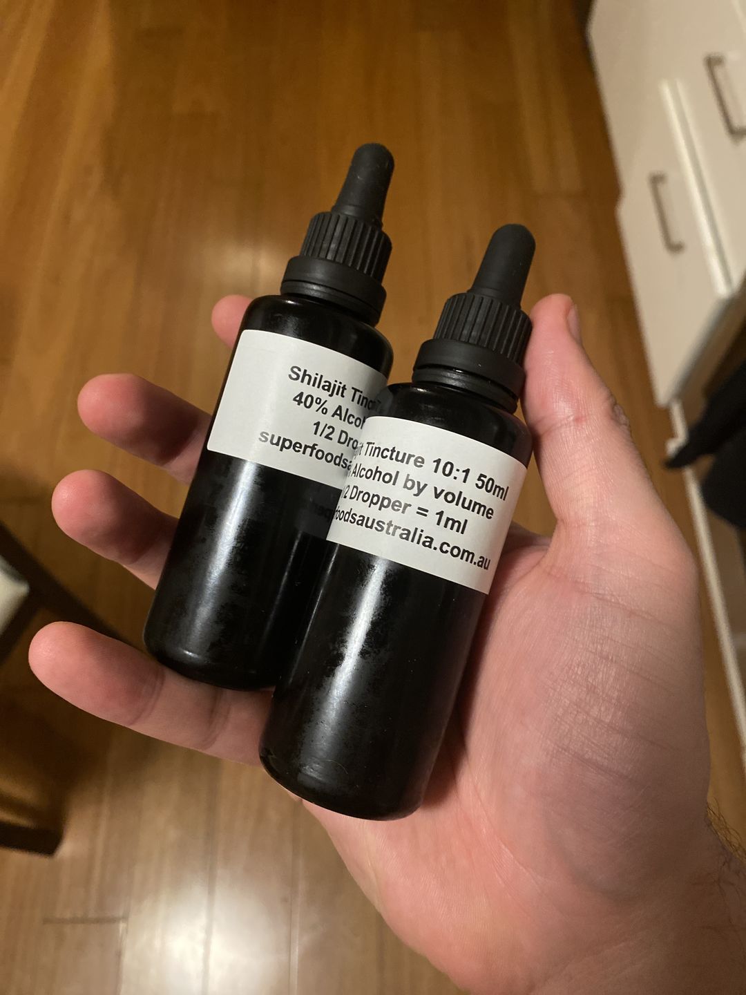 Customer photo review of Shilajit Extract Powder