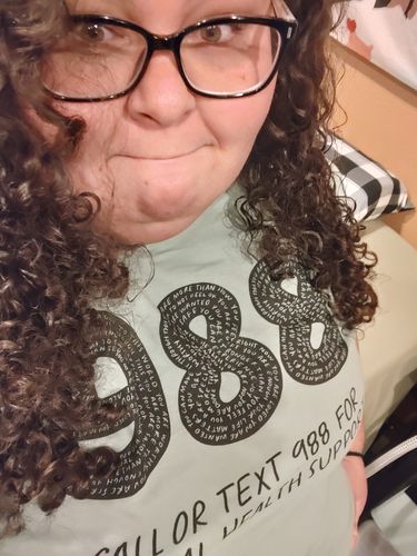 Customer photo review of 988 (Call or Text 988 For Mental Health Support)