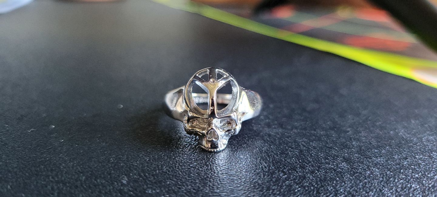 Customer photo review of PEACE OF MIND RING