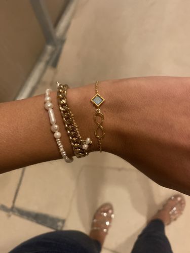 Customer photo review of Infinity Bracelet