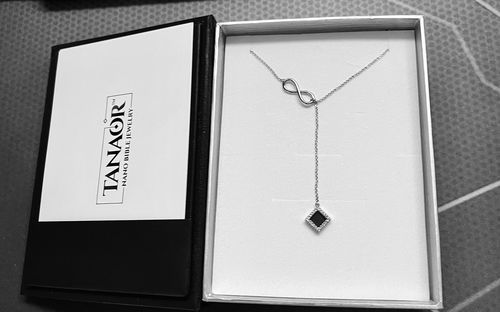 Customer photo review of Infinity Necklace