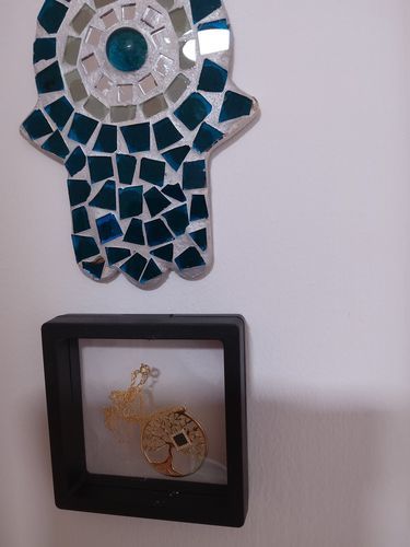 Customer photo review of Tree of Life Necklace