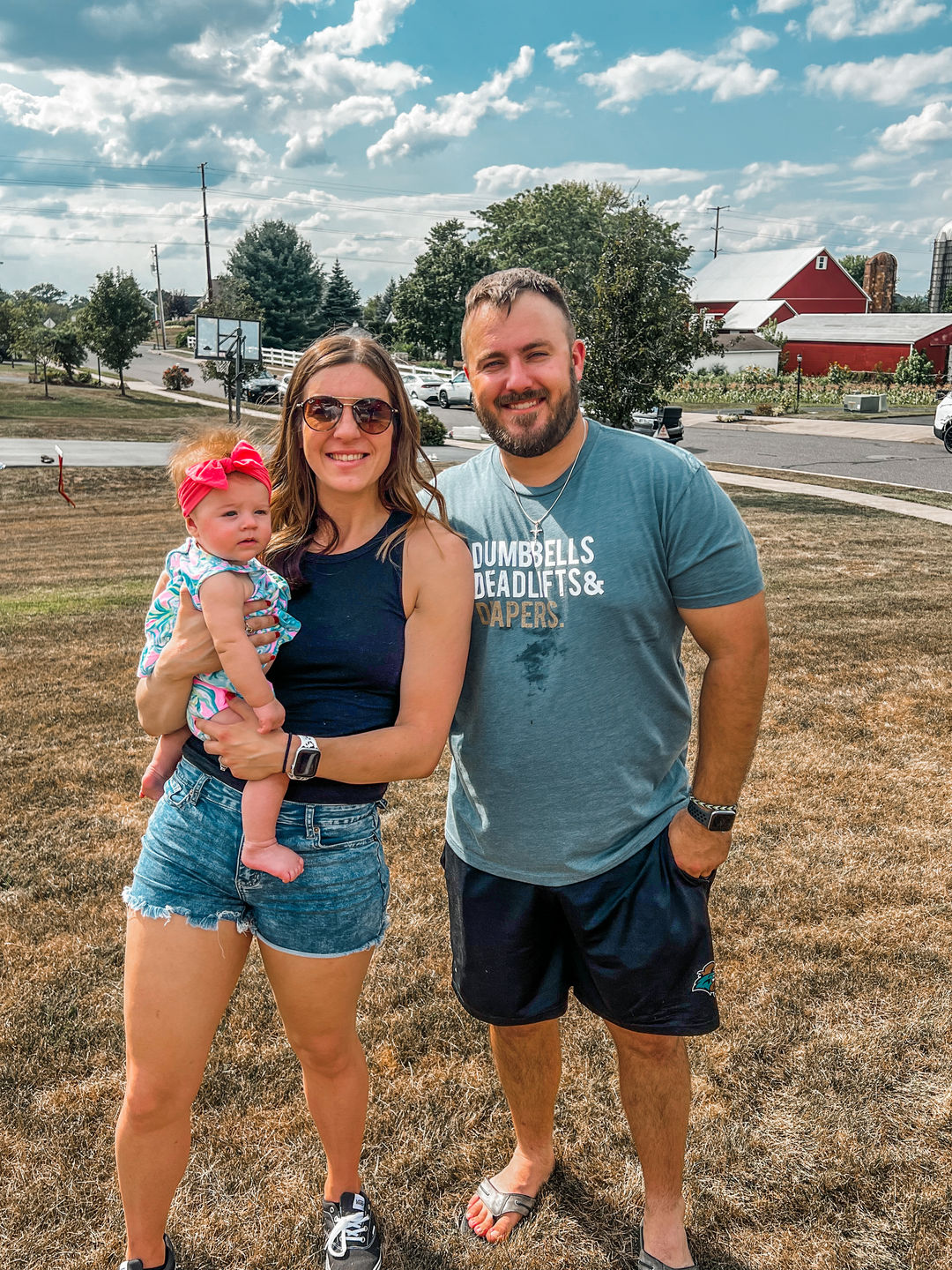 Customer photo review of Steel Blue Triple D T-Shirt
