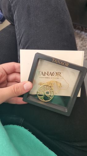 Customer photo review of Tree of Life Necklace
