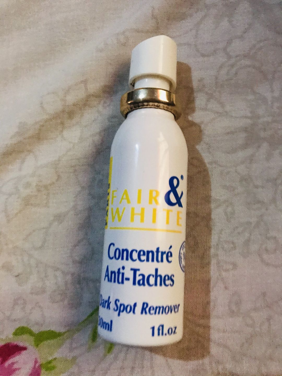 Customer photo review of Fair and White Original Brightening Serum 30 ml / 1 fl oz