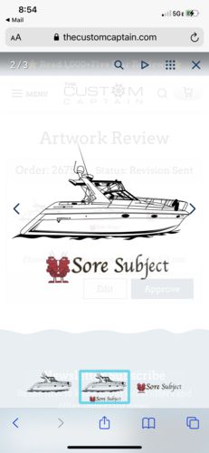 Customer photo review of Custom Indoor/Outdoor Dock Mat