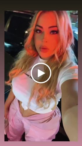 Customer video review of V Cut Rose Cargo Pants