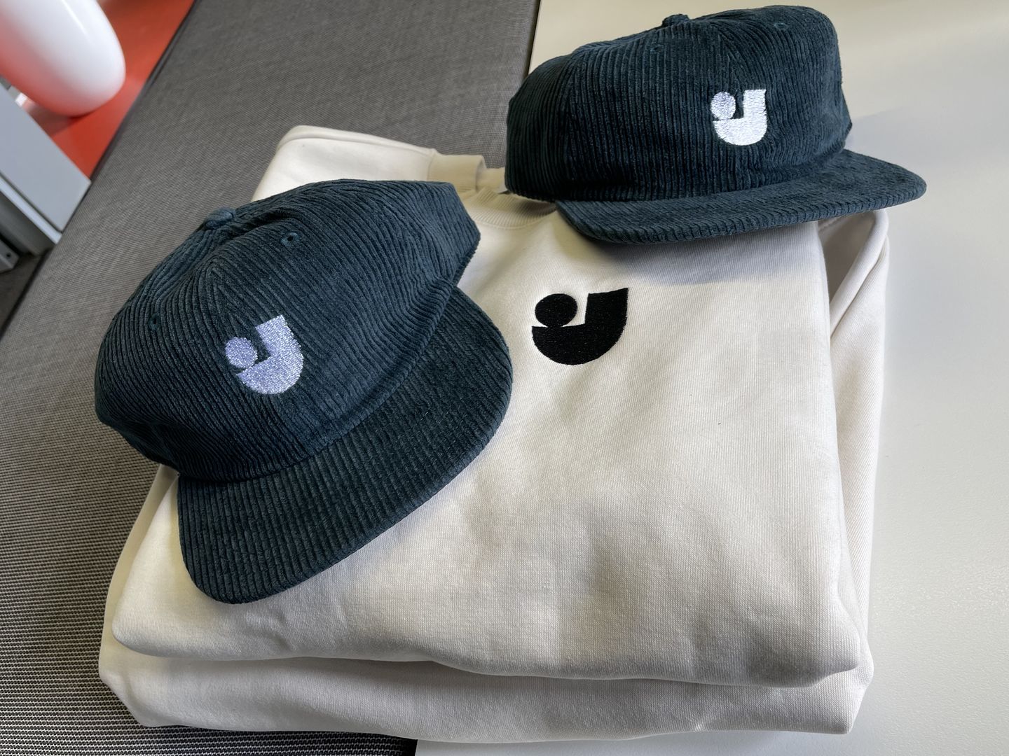 Customer photo review of CUSTOM CORDUROY CAP